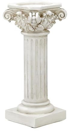 Generico Römische Säule Figur aus Harz Vintage | Statue Standfuß im klassischen Stil für Garten Haus Tisch Hochzeit Party Übertopf