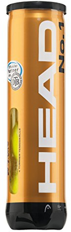 Head No.1 4er Dose Tennisball, nosize