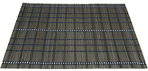 Solagua Salvamantel de Bambú Individual Pack de 6 Manteles Enrollables Antideslizantes y Antimanchas (30 x 45 cm, Art.235)