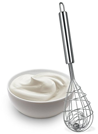 Metaltex – Fouet en acier inoxydable Triple Action