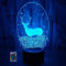 HPBN8 Ltd 3D Reh Lampe USB-Strom Fernbedienung 7/16 Farben Optische Täuschung 3D LED Lampe Formen Kinder Schlafzimmer Nachtlicht Geburtstag Weihnachten Geschenke