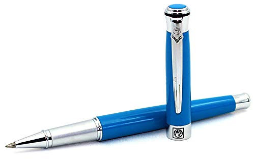 Picasso 903 Flower King Tintenroller mit Stifttasche, Blau