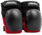 Rekd Ramp Knee Pads für Skateboard, Unisex, Erwachsene, Schwarz/Rot, M