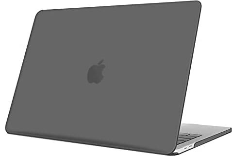 Fintie Hülle Kompatibel mit MacBook Pro 13 (2016-2022) A2338(M2/M1)/A2289/A2251/A2159/A1989/A1706/A1708, Ultradünne Hartschale Schutzhülle, Grau(Matt)