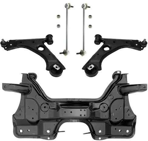 1x Achsträger 2x Querlenker 2x Koppelstange Vorderachse für Alfa Romeo Mito 955 für Fiat Punto + Grande Punto 199