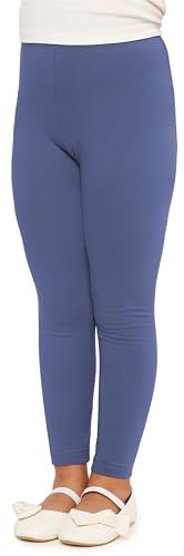 Merry Style Mädchen Lange Leggings aus Baumwolle MS10-225 (Jeans,140)