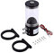 Wärmetauscher Wasserpumpentank, Pc Wasserkühlung Pumpe, 500l/h 10w Dc12v Cpu Kühlung, Wasserkühlung Tank Wasserkühltank mit Pumpe G1/4 Acryl Computer Diy Wasserkühltank Zylinderbehälter