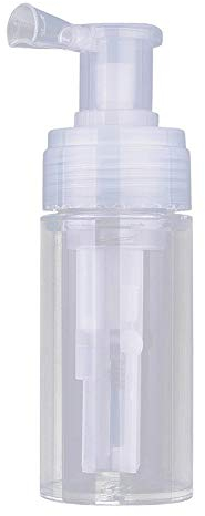 Washranp Botella vacía en polvo, 110/180 ml, desmontable, para viaje, con soporte para cosméticos, 110 ml