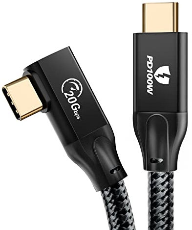 IDSONIX SMART INTERACTIVE USB-C to USB C Cable 100W, 3.2 Gen 2, 20Gbps, Fast Charging, 4K@60Hz Video Output, Compatible with iPad Pro, MacBook, Samsung, Google Pixel, Oculus Quest
