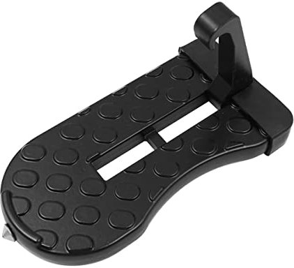 Loquet multifonctionnel de voiture marchepied de porte brise-vitre marteau de sécurité crochet de serrure de porte pliable accessoires pieds de support support pour la plupart des modèles (noir)