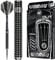 WINMAU Blackout 23 Gramm Profi Stahlspitze Wolfram Dartpfeile mit Flüge und Stiele (Wellen)
