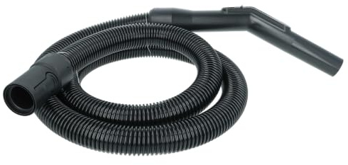 vhbw Ersatz Schlauch kompatibel mit Siemens Synchropower Bag & bagless Staubsauger - Flexibel, 1,8 m + Handgriff, 35 mm Rundanschluss