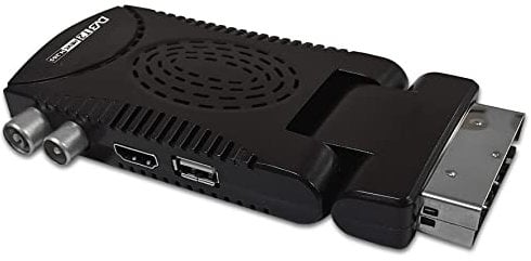 Decoder Digitale Terrestre 2024 DVB-T2 - Dcolor Full HD Scart TV Stick Riceve TUTTI i Canali Supporto 1080P H265 Main10 PVR