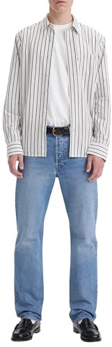Levi's Men's 501 Original Fit Jeans, Chemicals, 38W / 30L