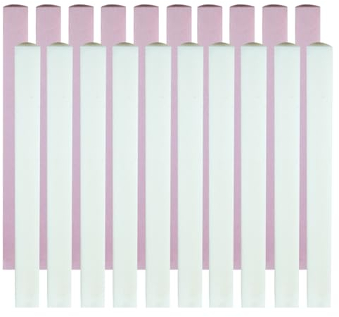 Wax Seal Stick, Tomgenrine 30 Piece Half Glue Gun Wax Seal Sticks,for Letter Greeting Cards Wine Sealing Crafts Making Wedding and Party Invitations(Pearl White+Pearl Pink)