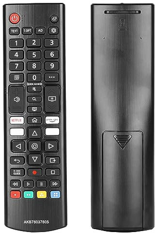 Control Remoto AKB76037605 Compatible con LG Smart TV NANO90P NANO95P NANO99P OLED48A1 OLED55A1 OLED65A1 OLED77A1 OLED55G1 OLED65G1 OLED77G1 Sustitución Controlador con Netflix PrimeVideo Botones