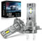 Dumgeo H7 LED, lampadina auto H7 LED Anti Error Canbus, 12v 1600LM, 6500K 500% di luminosità, 1:1 sostituzione lampada alogena, 2 lampadine H7 LED