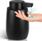 Phneems Seifenspender Automatisch Elektrischer Seifenspender Mit Sensor 3 Stufen Verstellbar Soap Dispenser Automatic SpüLmittelspender USB-Aufladung IPX5 Waterproof FüR Bad KüChe Schwarz