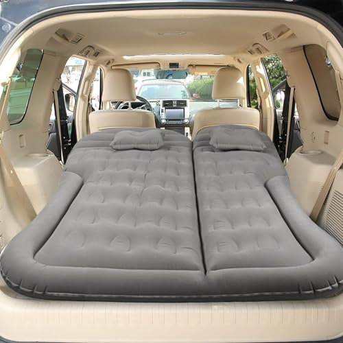 YOINT Materassi Gonfiabili per Morris Garages MG 3 MG3, Portatile Pieghevole Materasso per Auto Letto Gonfiabile per Casa, Viaggi, Picnic e Campeggio,A/Grey