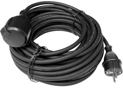 Brüder Mannesmann Verlängerungskabel, outdoor, 15m, IP44 | M12976