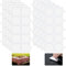 ElevateTech Lot de 80 pinces à nappe transparentes et résistantes au vent pour sécuriser les nappes et les projets de bricolage