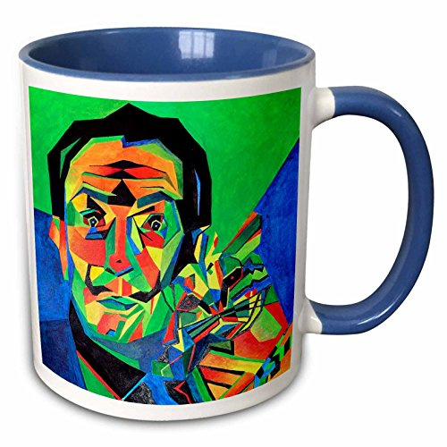 Kaffeetassen Keramik Keramik Tasse 330Ml, Salvador Dali Abstrakt Tassendruck Mit Henkel Für Frauen Büro Kollegin