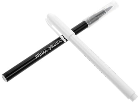 FIXOSHEE 2 Stück Essbare Backutensilien Backmalstifte aus Kunststoff mit Leichter Handhabung und Stiftkappe für Präzises Kuchen Dekorieren und Kreatives Backen