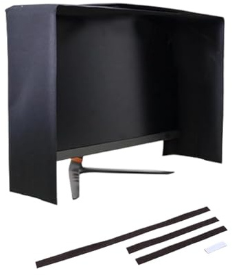 Schermo Monitor Regolabile Paraluce Regolabile Pieghevole Antiriflesso | Parasole per Monitor per Casa Appartamento Studenti Grafici Adulti