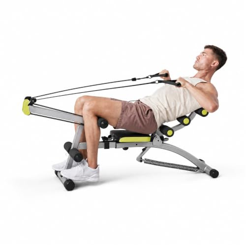 WONDER CORE 2 Sit Up Trainingsgerät – 12 in 1 Ultimate Fitness Equipment, ergonomisches Design, über 180 ° Dehnen, 360 ° Verdrehen