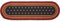 VHC Brands 10713 Rustic & Lodge Teekabine Grün oval Jute Teppich Englisch Stair Tread rot