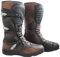 EVIRON Stivali da moto Adventure in pelle MX Off Road impermeabili, Marrone, 42 2/3 EU
