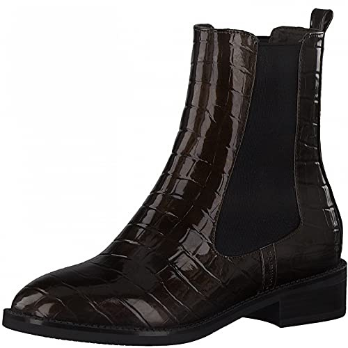 Tamaris Damen Stiefeletten, Frauen Chelsea Boots,TOUCHit-Fußbett