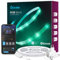 Govee LED Strip 15m, Bluetooth RGB LED Streifen mit App-Steuerung, Farbwechsel, Musik Sync, 64 Szenenmodus, Lichterkette für Schlafzimmer, Wohnzimmer, Haus, Bar, Party, Fest 15M