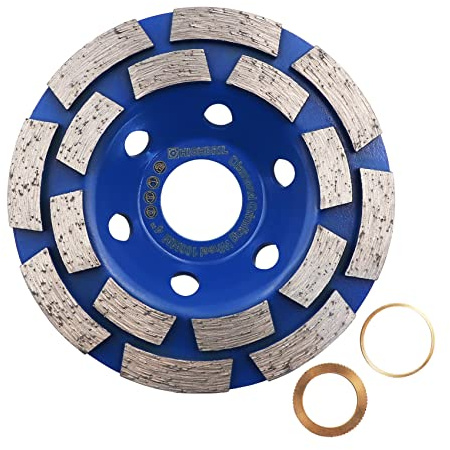 HIGHDRIL 100MM Diamant Schleiftopf für Beton Mauerwerk Granit Marmor | 100MM Turbo Diamanttopfschleifer Schleifscheibe für Beton Mauerwerk Granit Marmor Naturstein