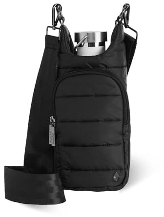 WanderFull Water Bottle Crossbody bag (Black Matte)