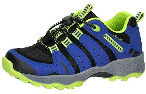 Lico Unisex Kinder Fremont Trekking- & Wanderhalbschuhe, Blau Schwarz Lemon, 33 EU