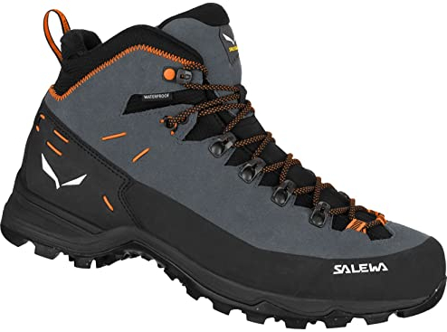 SALEWA Alp Mate Winter Mid WP M, Scarponi da Trekking Uomo, Nero onice, 41 EU