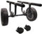 JOIERW Heavy Duty Kayak Cart, Width Adjustable Canoe Cart with 12inch Flatfree Beach Wheels Boat Dolly Cart Transport Carrier