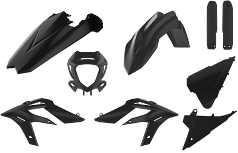 POLISPORT 91060 - Polisport Enduro Plastic Replica Kit for those looking for OEM Quality for BETA Motorcycles in Black