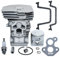 Gubeter Kit pistone cilindro per Husqvarna 435 440E 135 140 Jonsered CS2240 motosega 504735101 Guarnizione Cilindro Guarnizione Carburatore Candele
