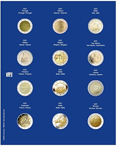 Topset Blatt für Album 7302 (7302-36) für Münzen in Kapseln