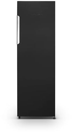 SCHNEIDER SCODF335B, Réfrigérateur 1 porte, 330L(303+27), Froid brassé, 5 clayettes verre, Thermostat réglable, Portes réversibles, Pieds réglables, Noir