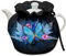 Poceacles Blue Butterfly Tea Pot Cosy Insulated, Floral Tea Cosies Heat Resistance Strain Resistance Coffee Pot Dust Cover Portable Protector Cover for Teapot Both Side Can Be Used