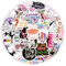100 Stück Tanzen Aufkleber Pack Dance Sticker Set wasserdichte Vinyl Sticker für Laptop Kinder Autos Motorrad Fahrrad Skateboard Gepäck Koffer Computer Aufkleber Graffiti Decal