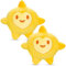 Atuoxing 2PCS Cartoon Wish Star Plush Doll, Wish Stern Kuscheltier, 25cm Wish Puppe Stofftier, Cartoon Wish Spielzeug Geschenke für Kinder