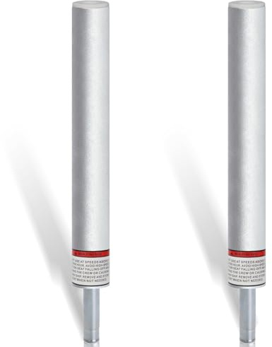 3/4 Boat Seat Pin Post Boat Seat Pedestal Base Post for Mounting,3/4 inch Marine Grade Aluminum Lock-in Pedestal Extension Pin Pole for Pontoon Fishing Bass,Non-Threaded