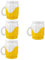 Cabilock 4 Stück Aufblasbarer Bier-eiskübel Tragbares Bad Großer Aufblasbarer Pool Außenpools Aufblasbare Wanne Aufblasbarer Bierkrug Freibad Draussen Aufblasbarer Getränkeeimer Tasse Pvc