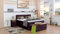 Boxspringbett Dion 240x220, VS-Brombeere, 7-Zohnen Taschenfederkernmatratze, Ergoflex - Inklusive Aufbau - Deutscher Hersteller