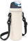 Linkidea Neoprene Water Bottle Carrier Bag Compatible with Owala FreeSip 40oz, Insulated Water Bottle Sleeve Sling Holder with Adjustable Strap, Off White