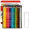 Caran D Ache Supracolor 18 Aquarellstifte und 1 Karte